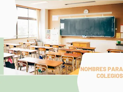 nombres colegios